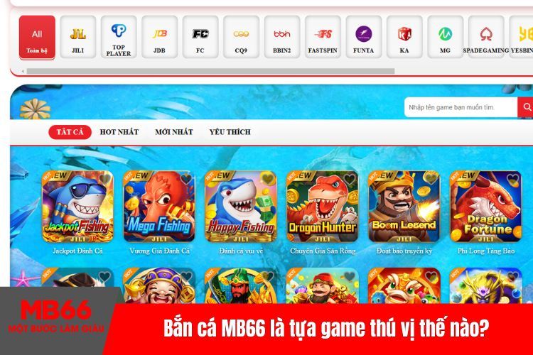 Bắn cá MB66 là tựa game thú vị thế nào?