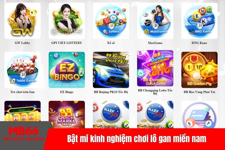 Bật mí kinh nghiệm chơi lô gan miền nam tại nhà cái MB66