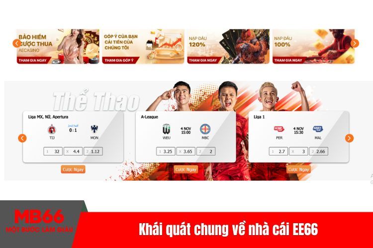 Khái quát chung về nhà cái EE66