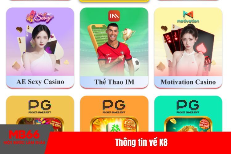 Thông tin về K8