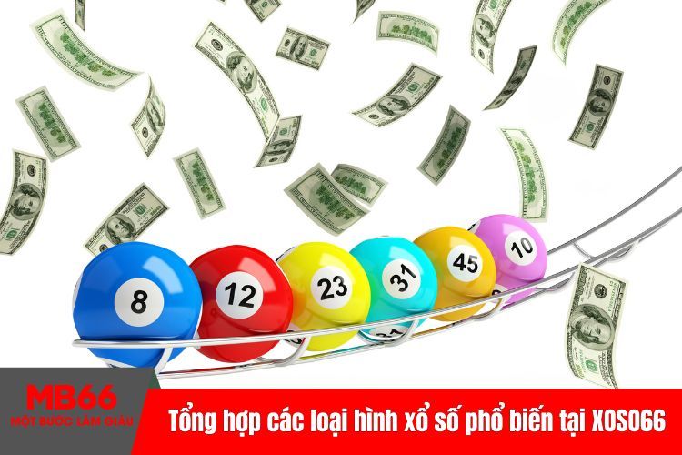 Tổng hợp các loại hình xổ số phổ biến tại XOSO66