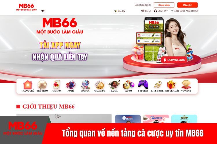 Tổng quan về nền tảng cá cược uy tín MB66